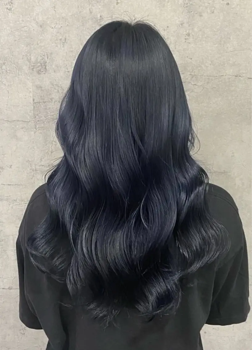 ロング カラー 透明感カラー 髪質改善 韓国風ヘア トリートメント SASE/ 🍒nodoka🍒のヘアスタイル