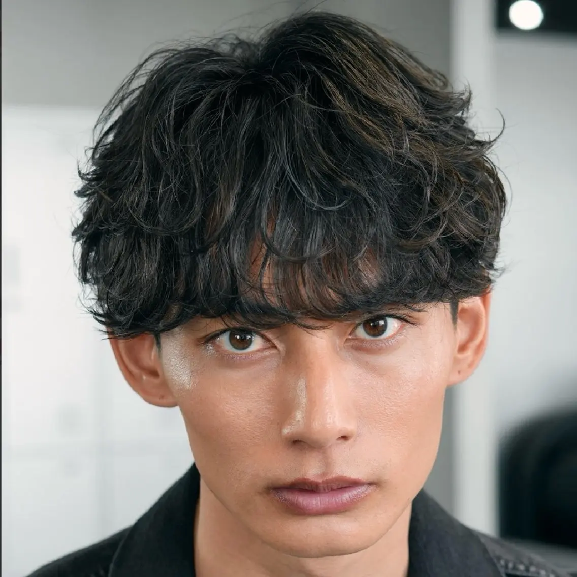 パーマ メンズ カット パーマ 夏果⭐︎fifth 天神 海外風パーマのヘアスタイル
