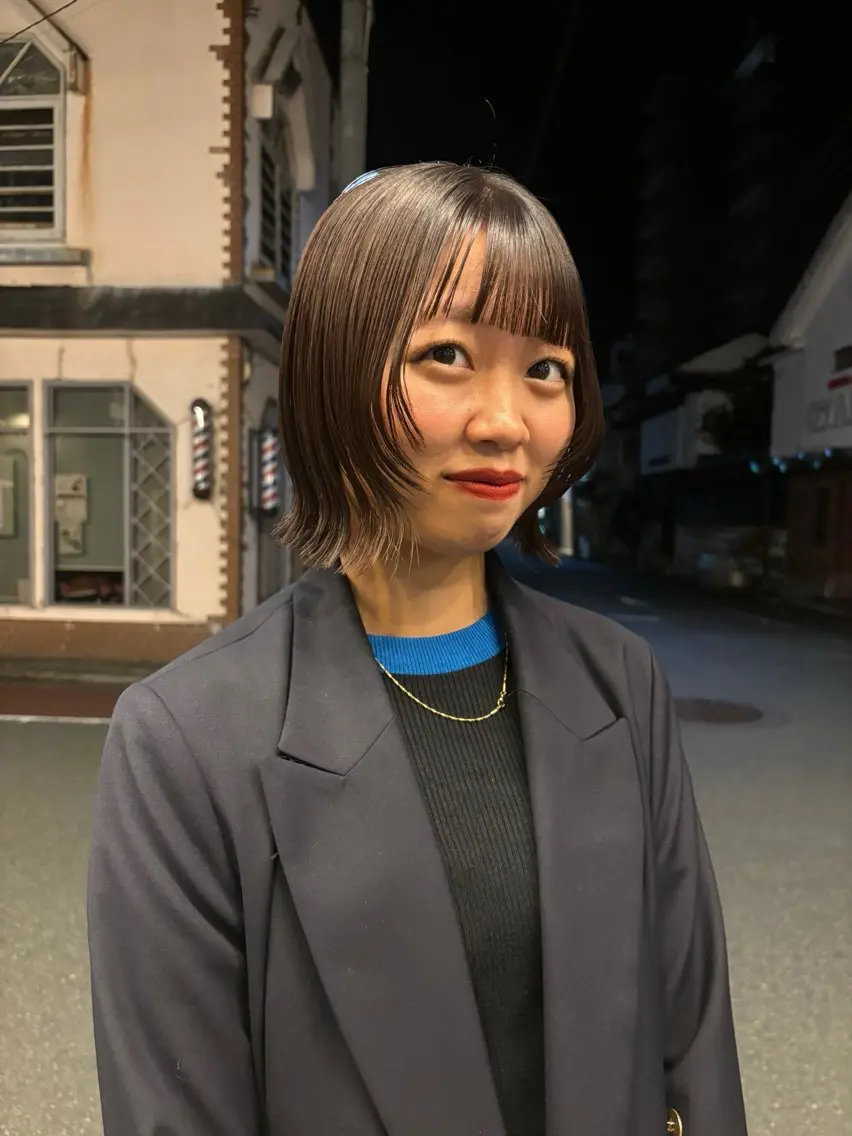 ショート ボブ ボブ・カラー 琴音のヘアスタイル