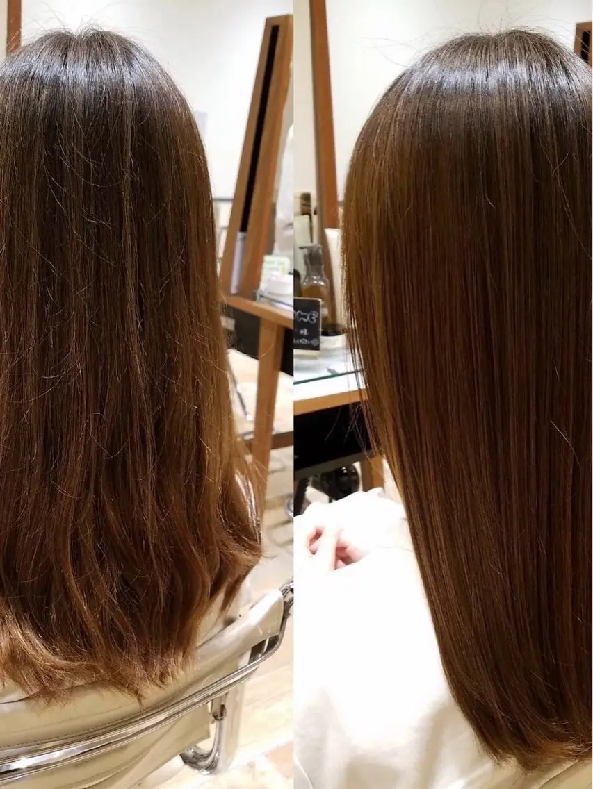 ロング 近 大和のヘアスタイル