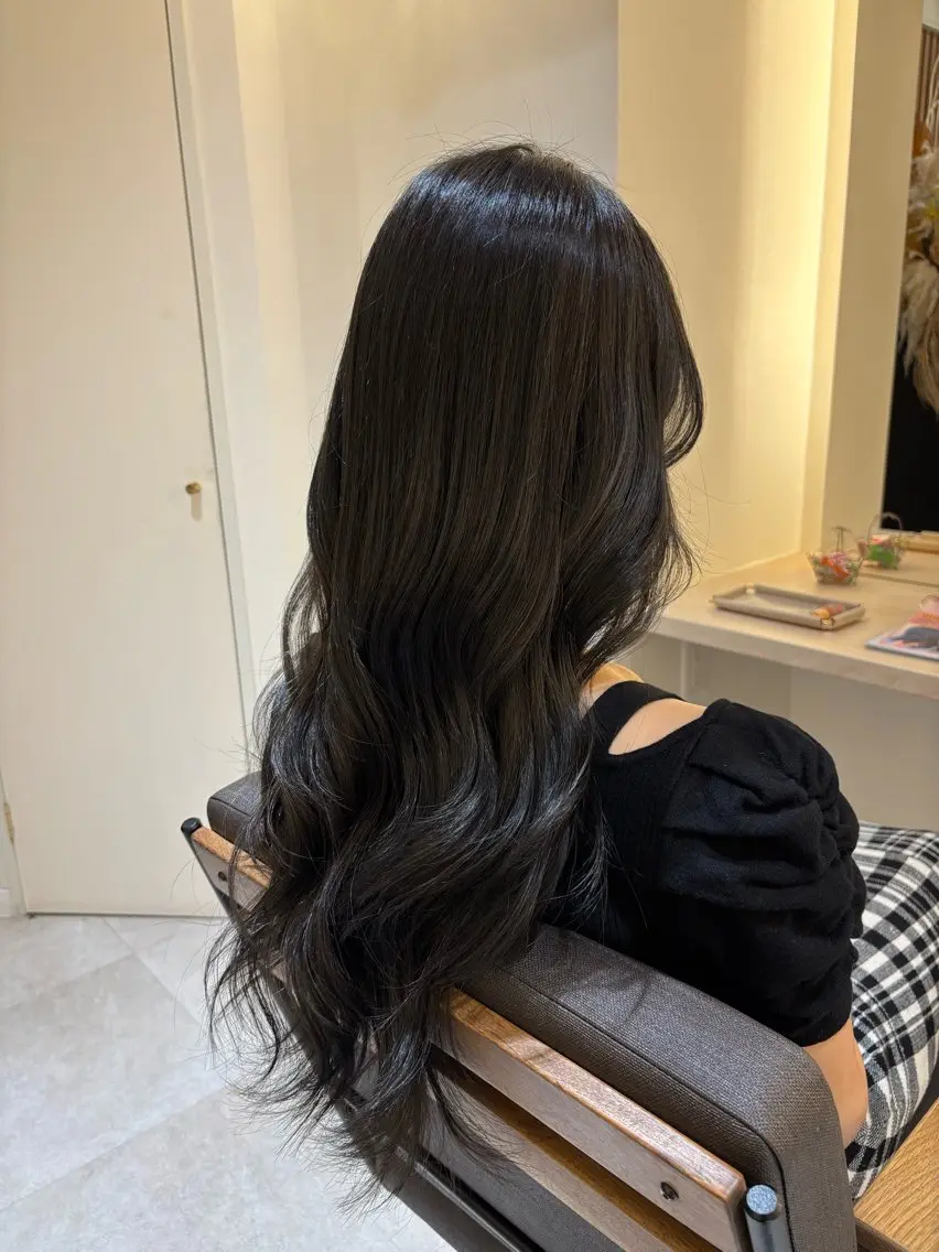 🦋ワンカラー➕前髪カット🦋の写真