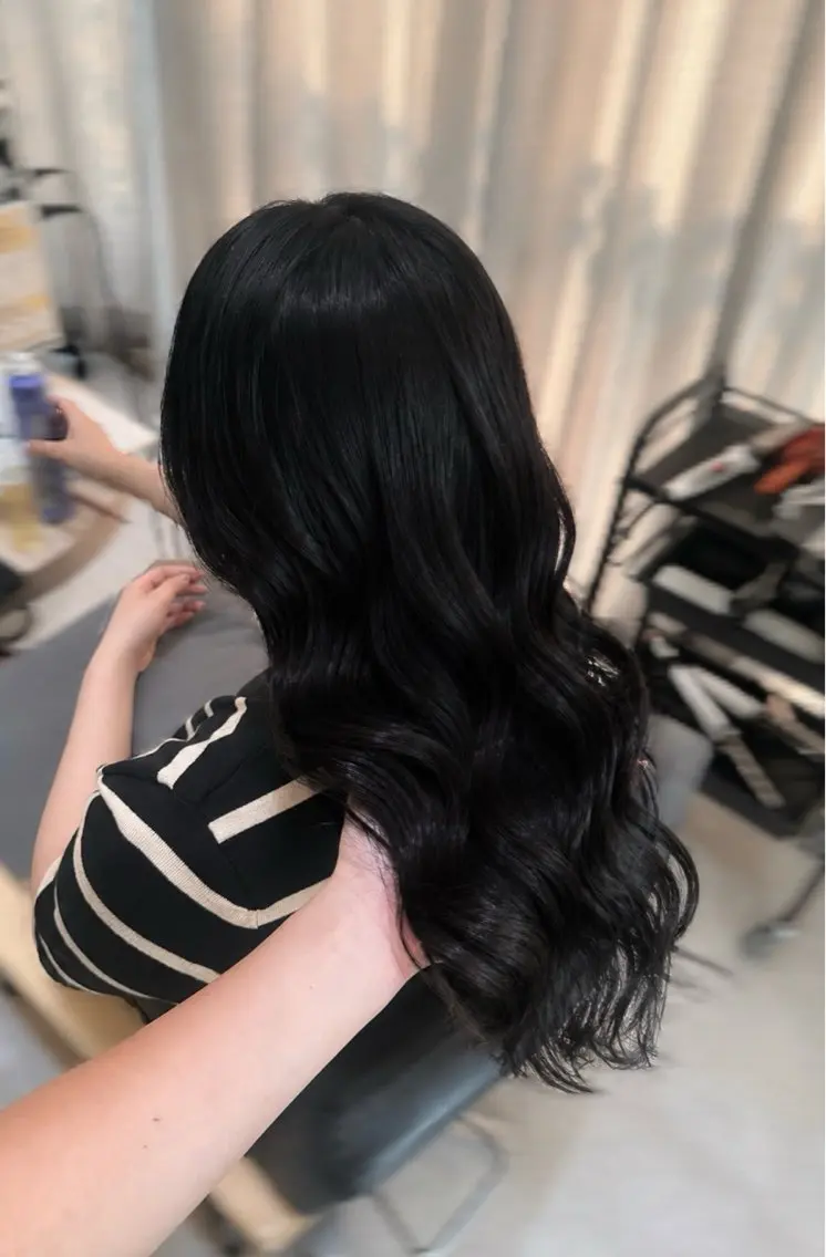 ロング カット ヘアカラー トリートメント Zina天神🌻 Honokaのヘアスタイル