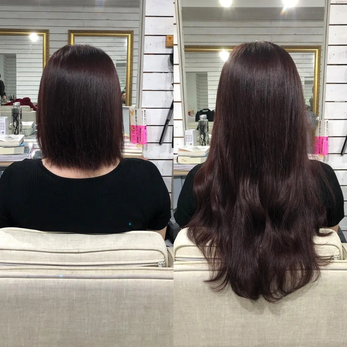 ロング カット エクステ LANDS officialのヘアスタイル
