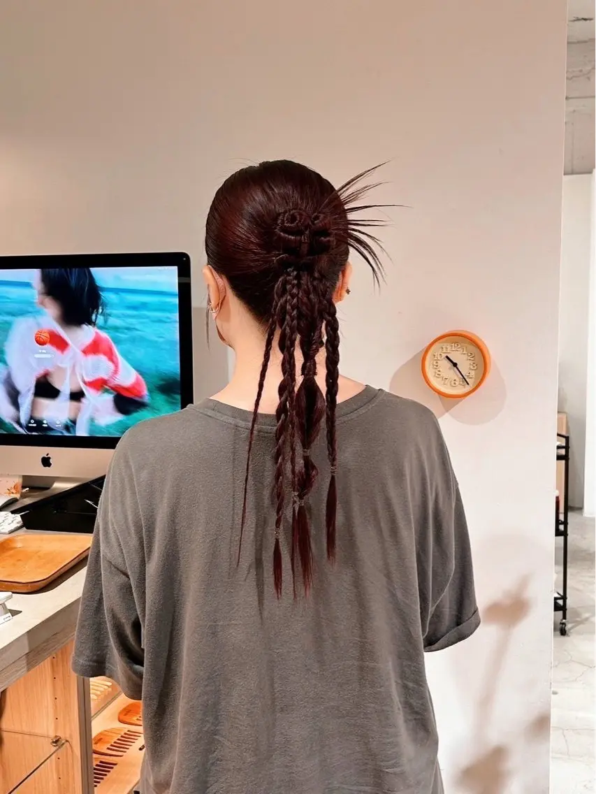 《minimo限定》  ヘアセット🦢の写真