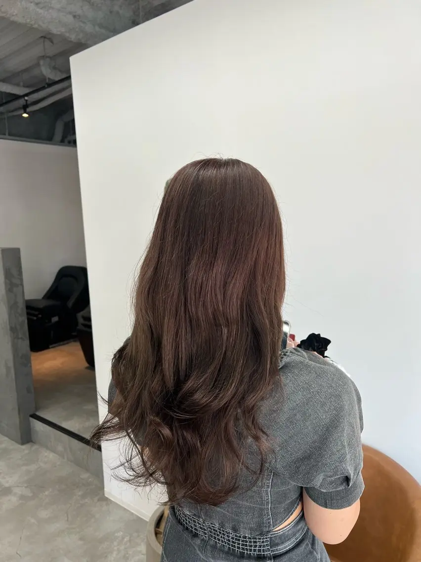 ロング 前 侃太のヘアスタイル