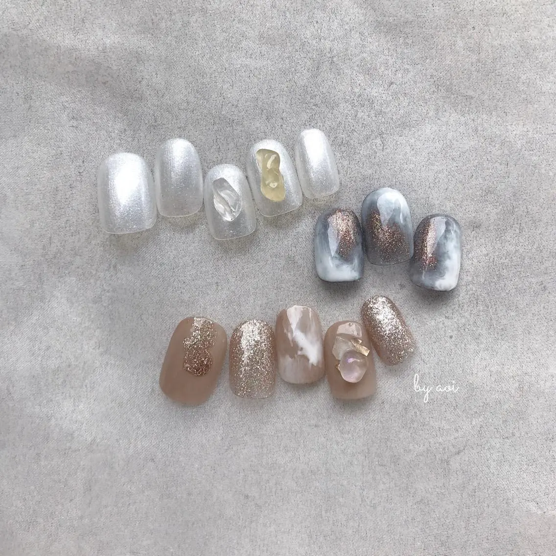 ネイル キラキラネイル Utopia nail_のネイルデザイン