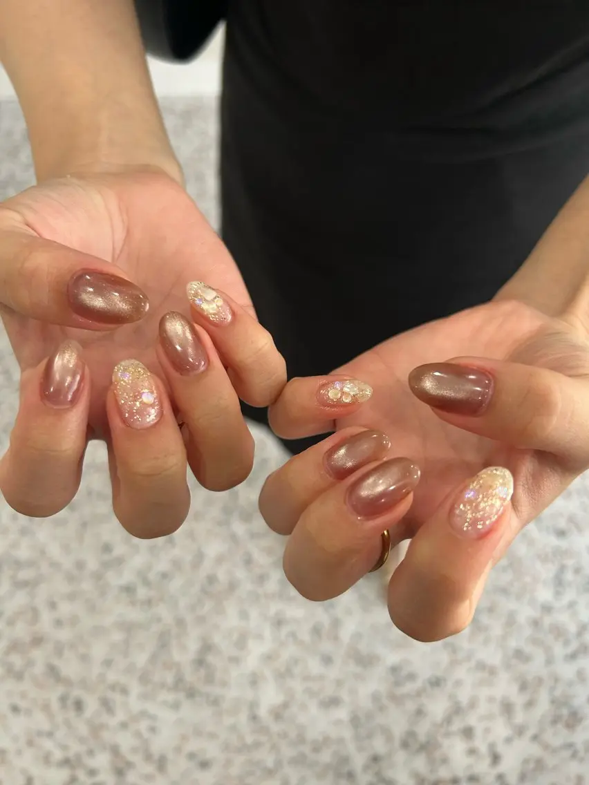 ネイル ハンドネイル 小松 千冬のネイルデザイン