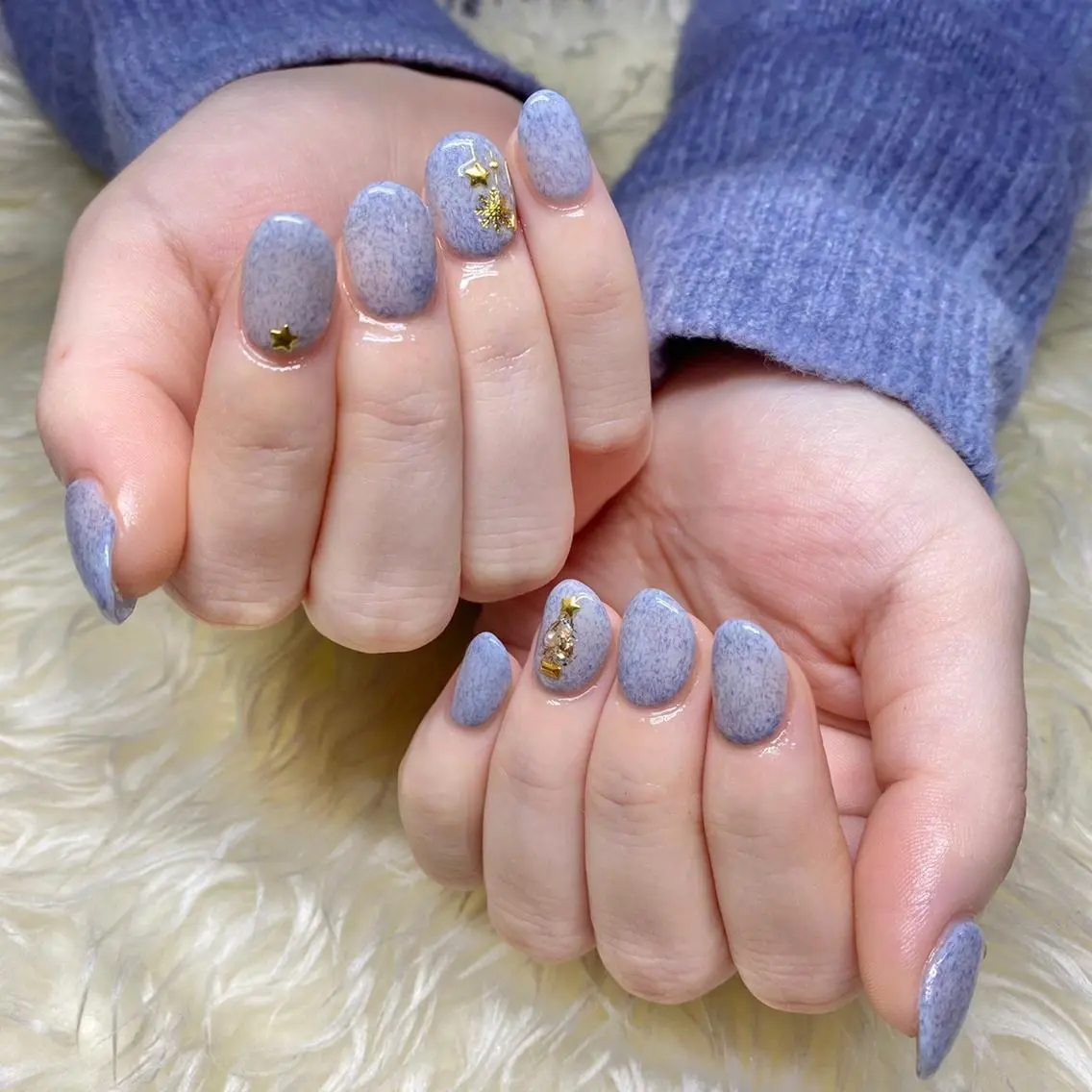ネイル 冬ネイル クリスマス ハンドネイル Nail&eye Belire 新宿のネイルデザイン