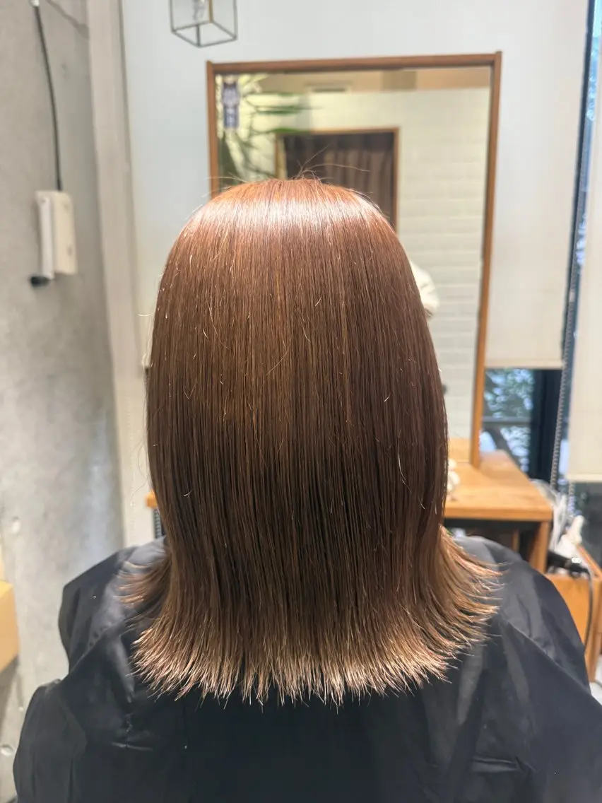 カラー さくら ⭐️大濠/艶髪のヘアスタイル