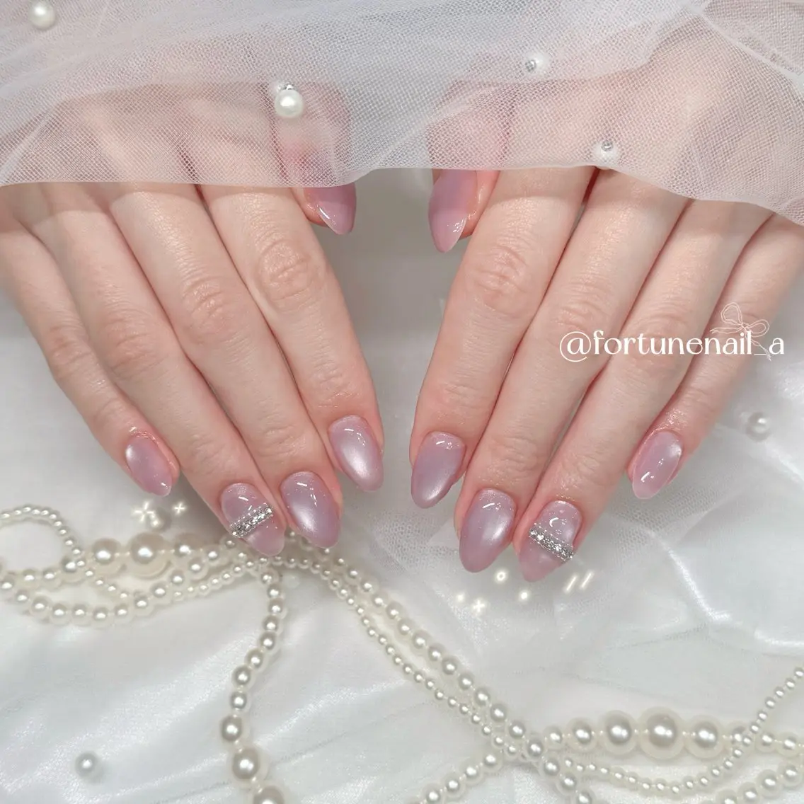 ネイル ハンドネイル ✩.*🎀 aoi🎀のネイルデザイン