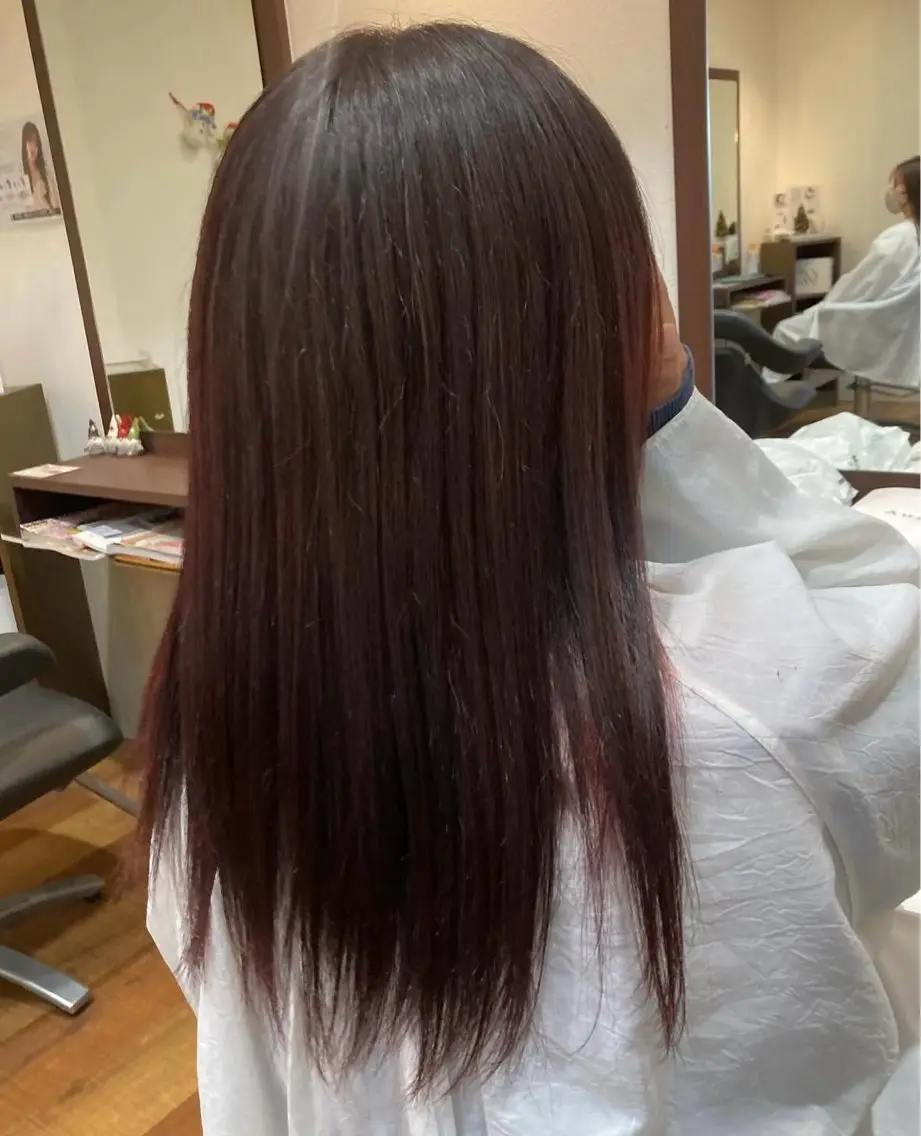 ロング MOLLA ✂️辻桃加のヘアスタイル