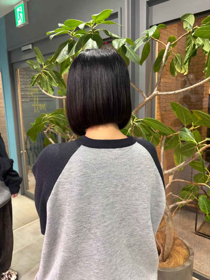 【水金限定❣️】ボブカット🌎➕3 step トリートメント💫の写真