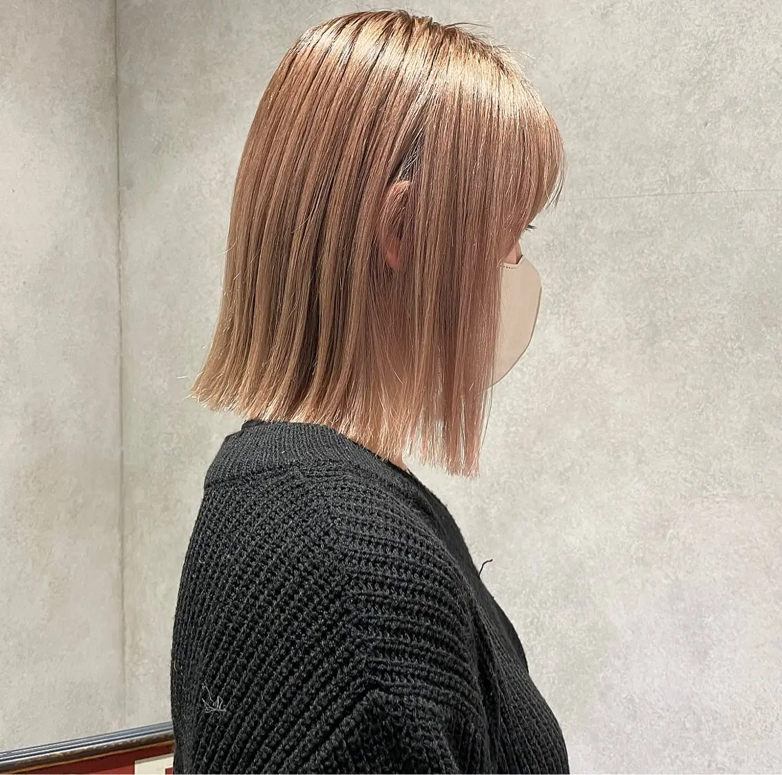 ミディアム ヘアカラー yumemiレイヤー ✴︎ 透明感カラーのヘアスタイル