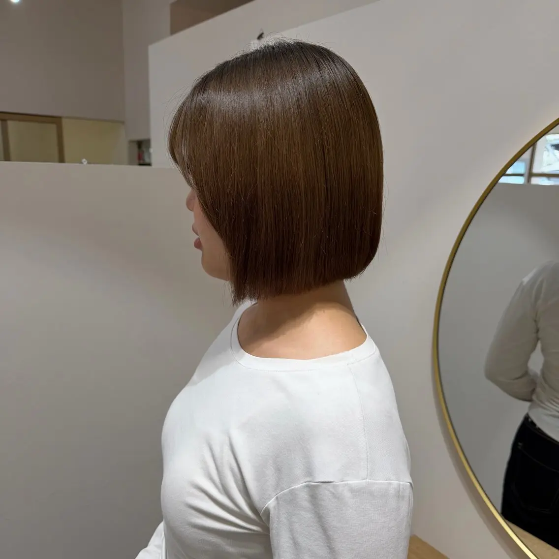 ショート ボブ カット レイヤーカット/ボブ 艶カラー🫧小林ロコのヘアスタイル