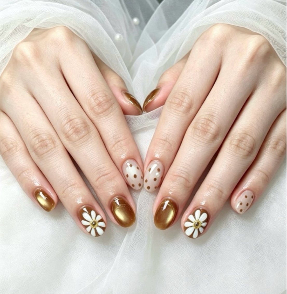 ネイル アオイnail モモのネイルデザイン