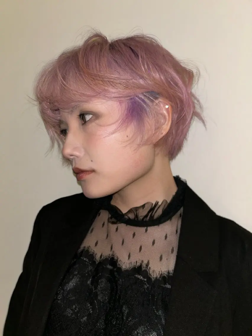 ショート カラー ヘアカラー 7Bridge 滝内ひよりのヘアスタイル