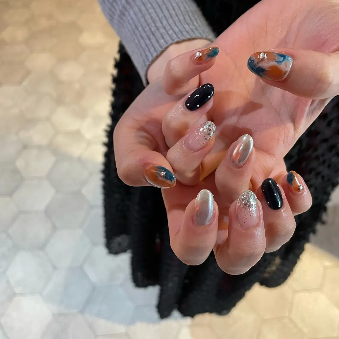 ネイル 金村 遥奈のネイルデザイン