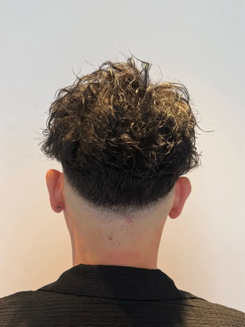 ショート カット パーマ ヘッドスパ/メンズ/ シェービング/ゆかりのヘアスタイル