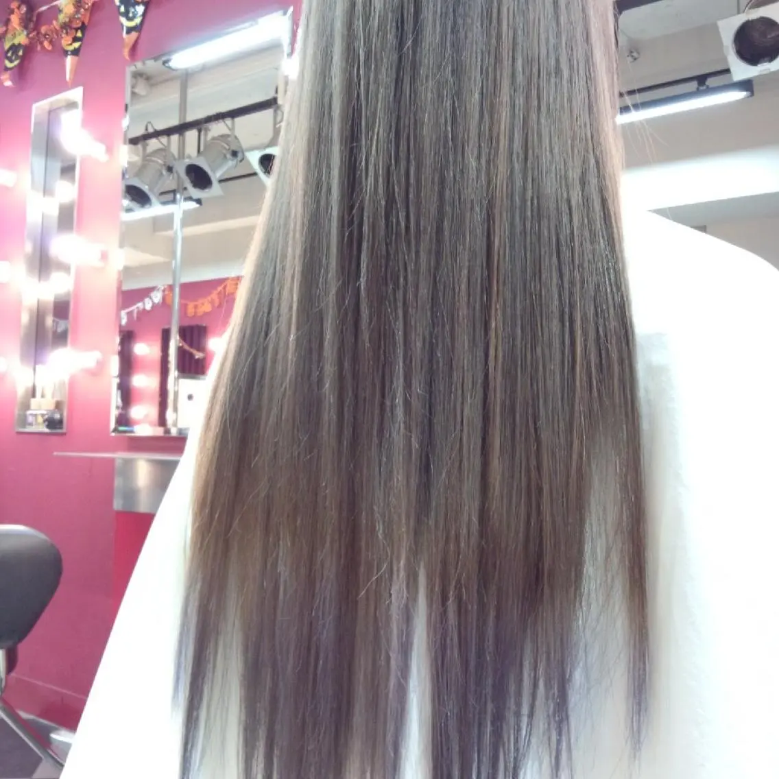 ロング カラー カット 縮毛矯正 鈴木 隆広のヘアスタイル