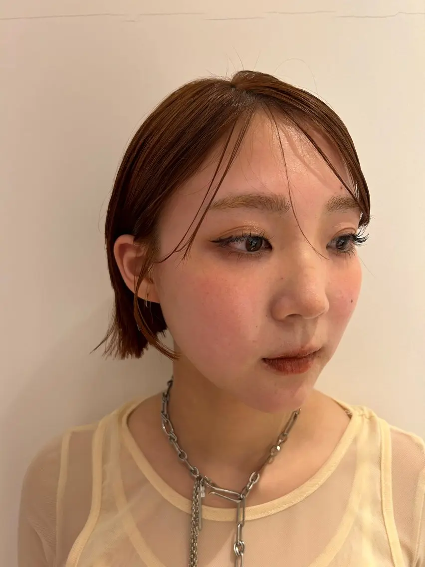 ショート カット トリートメント hikaru💘髪質 改善 透明感カラーのヘアスタイル
