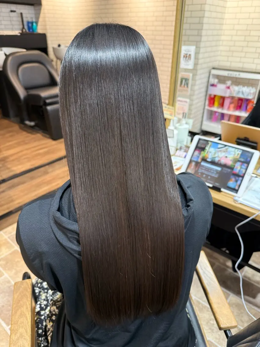 ロング ASHLEY 福島店のヘアスタイル