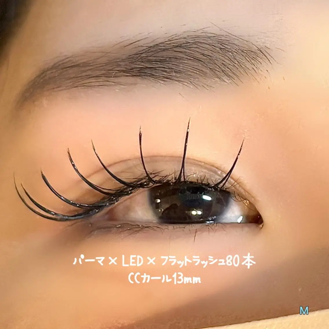 マツエク・マツパ ai__lash__ artistのマツエク・マツパデザイン