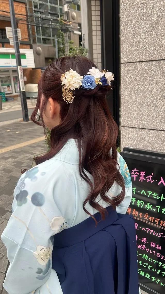 安達 咲のヘアスタイル