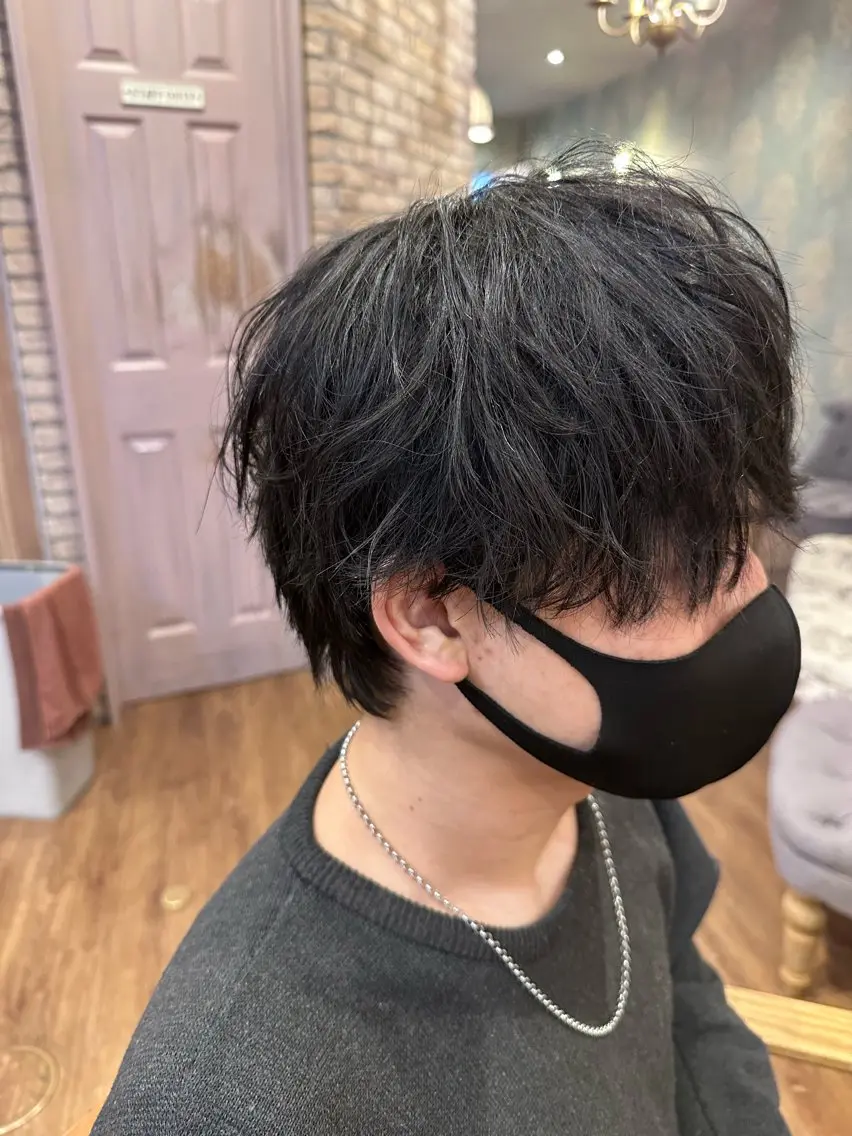 メンズカット　シャンプーなしの写真