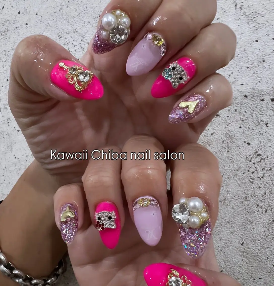ネイル ハンドネイル ハンドケア Kawaii ChibaNailのネイルデザイン