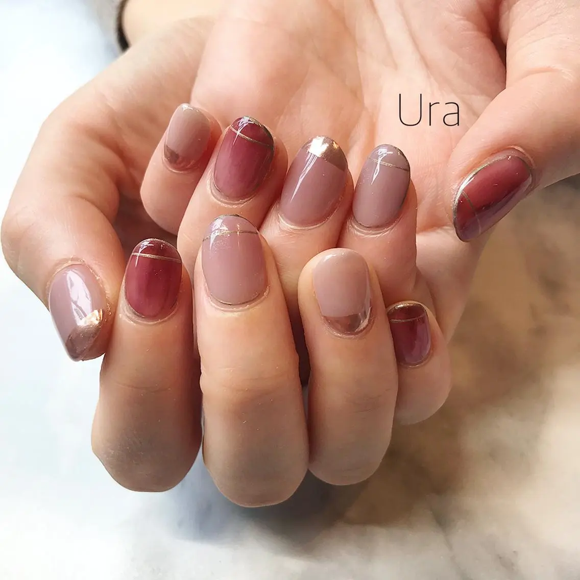 ネイル ハンドネイル UrakoNail 《nail》のネイルデザイン