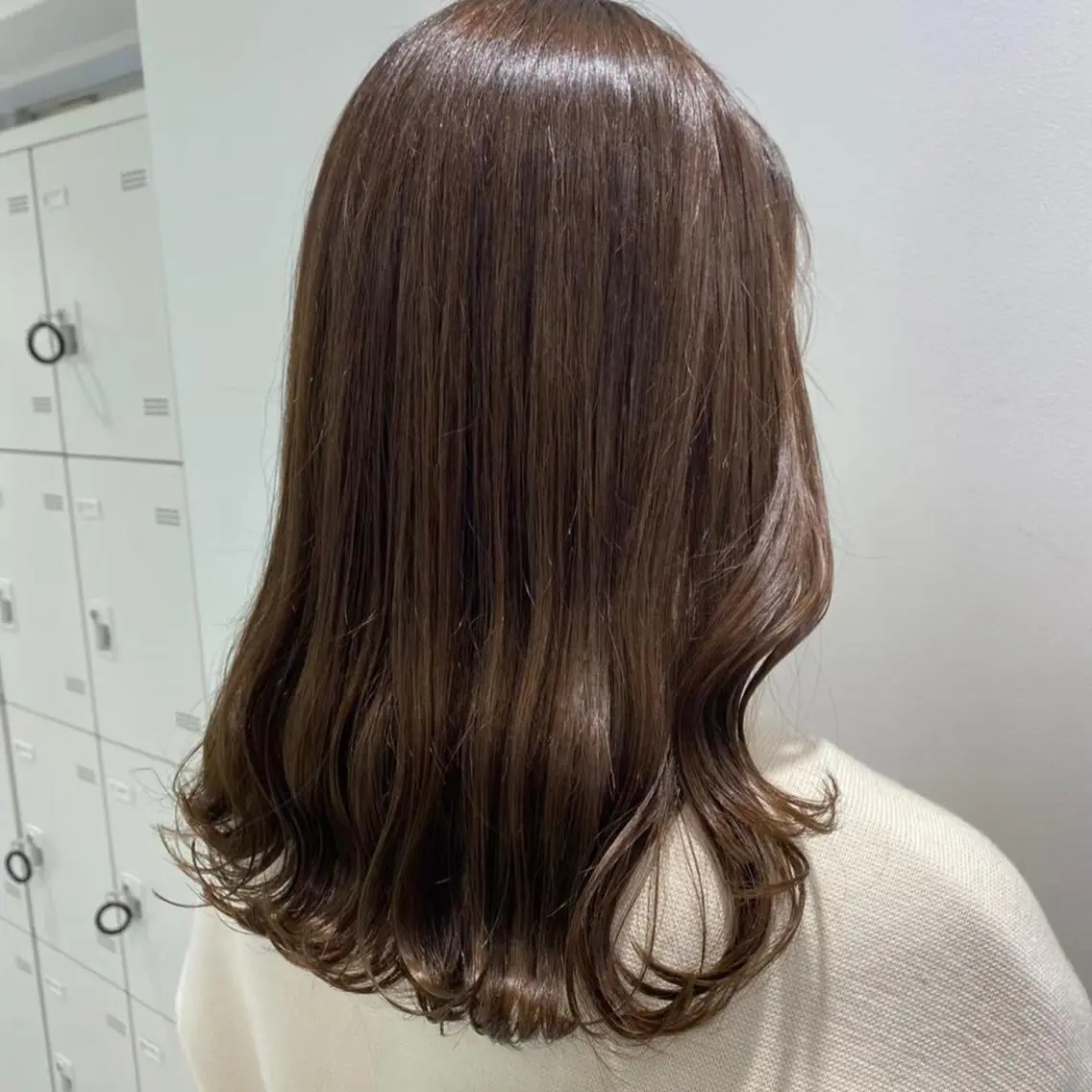 ロング カラー ヘアアレンジ カット 縮毛矯正 トリートメント 縮毛矯正/髪質改善/ ブリーチ毛/木元渓太のヘアスタイル