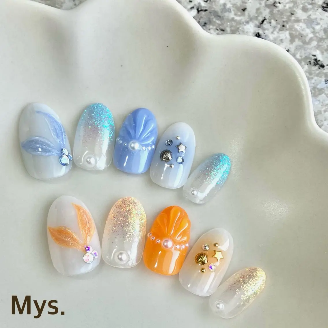 ネイル ハンドネイル Mys. 三上紗紀のネイルデザイン