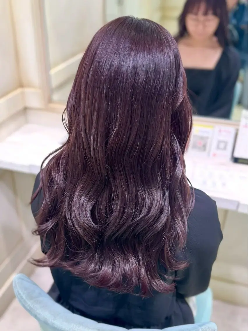 カラー ヘアカラー トリートメント 💙透明感艶カラー/ ゆうな💙のヘアスタイル