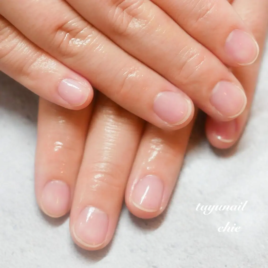 ネイル ブルー ジェルネイル パラジェル ネイルサロン 【たゆnail】のネイルデザイン