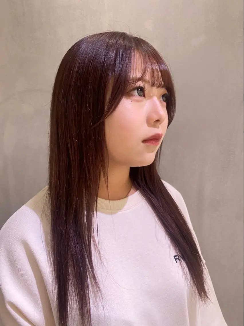 ロング いとう ほのかのヘアスタイル