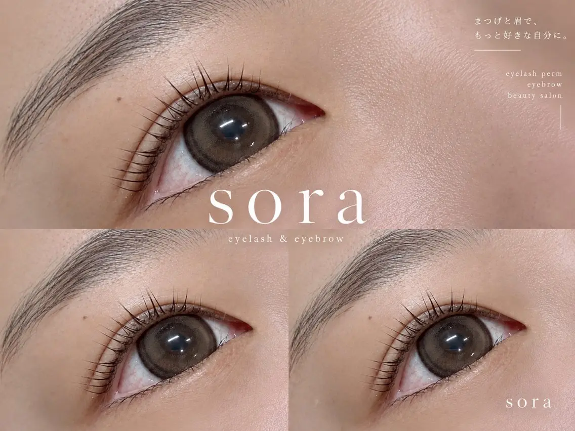 マツエク・マツパ マツパ sora NATSUMIのマツエク・マツパデザイン