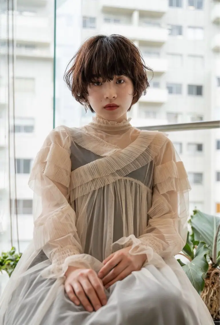 ショート レディースカット🎀 NANAHAのヘアスタイル