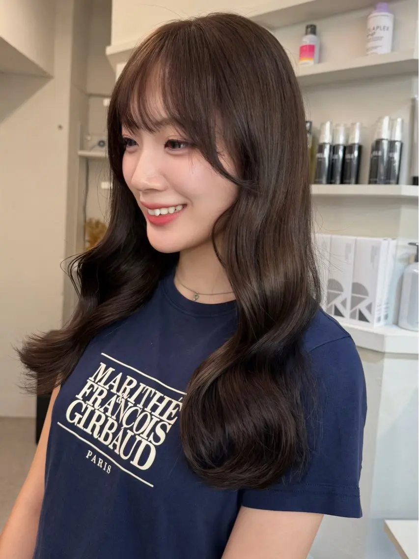 ロング カラー ベージュカラー ブリーチ ブラウンカラー 透明感カラー ダブルカラー ヘアカラー 💍モテる艶髪 透明感カラー💖のヘアスタイル
