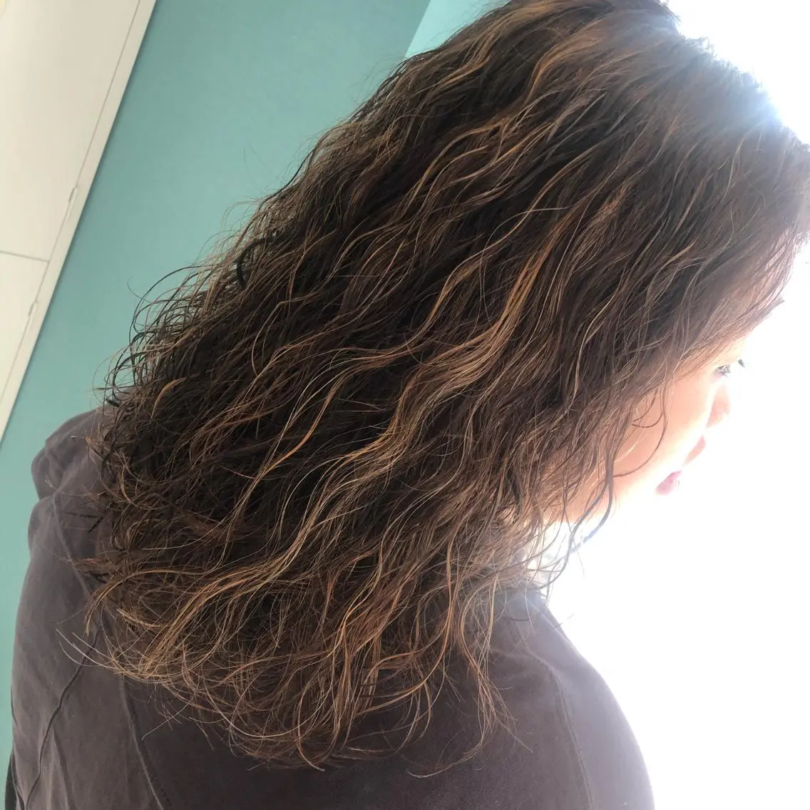 ロング パーマ 🌈艶カラー× メンズパーマ永埜🌈のヘアスタイル