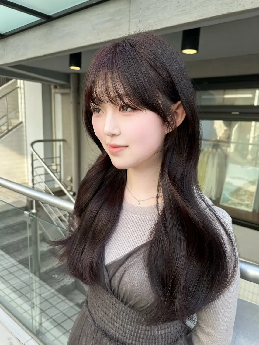 ロング カラー 美髪/レイヤー 表参道/ヒロキのヘアスタイル
