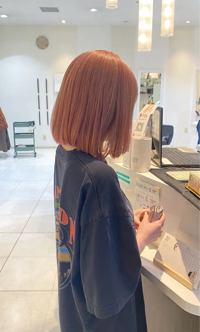 ショート カラー カット ヘアカラー トリートメント mai / linoah˚✧のヘアスタイル