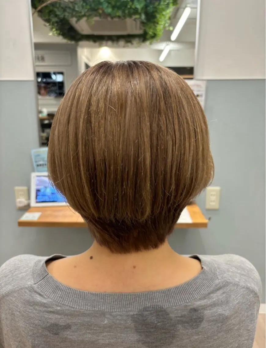 ショート カラー ヘアカラー 🍊暖色カラー /ボブ/kanonのヘアスタイル