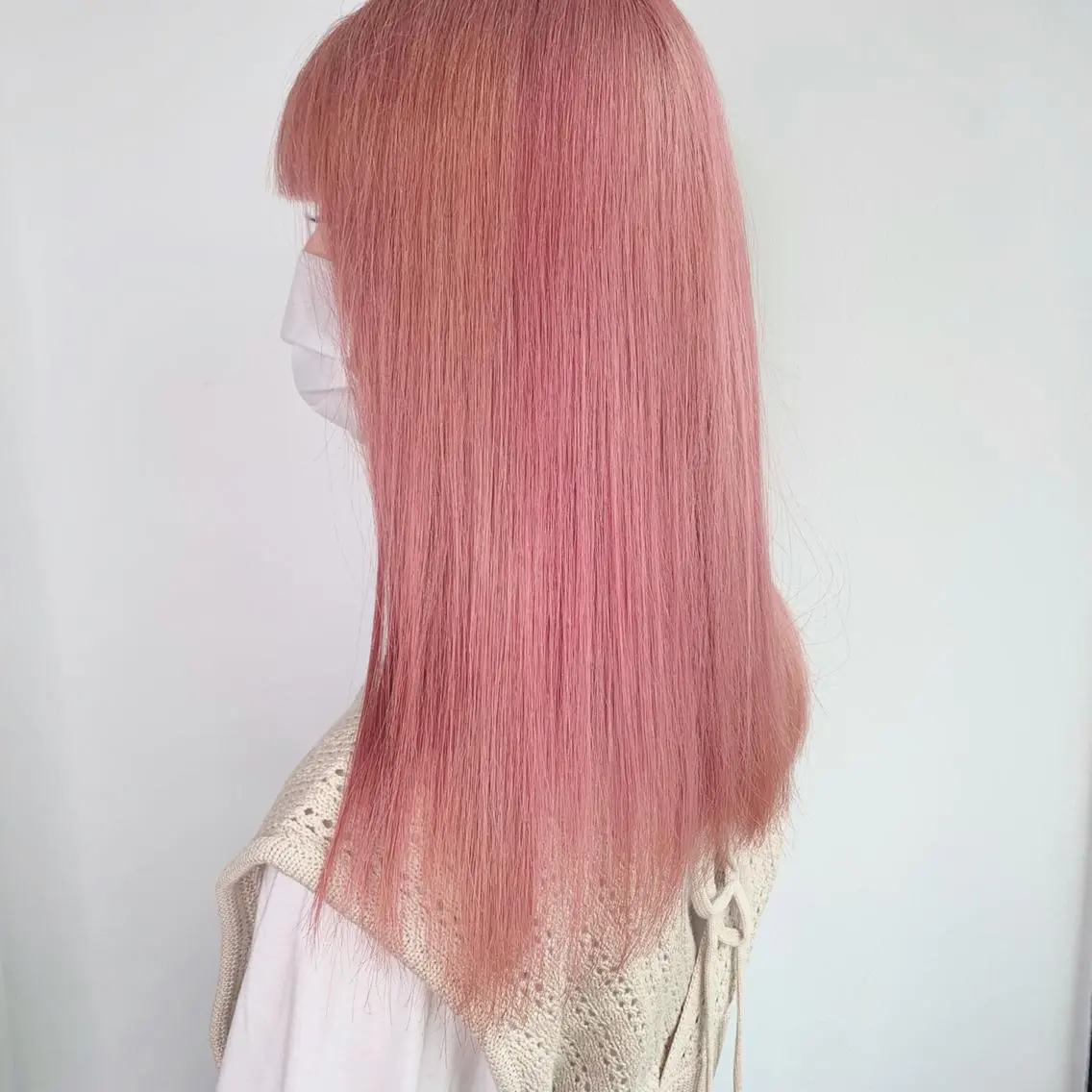 セミロング カラー ブリーチ ✅ケアブリーチ✅ トヨオカ ノブヒデのヘアスタイル