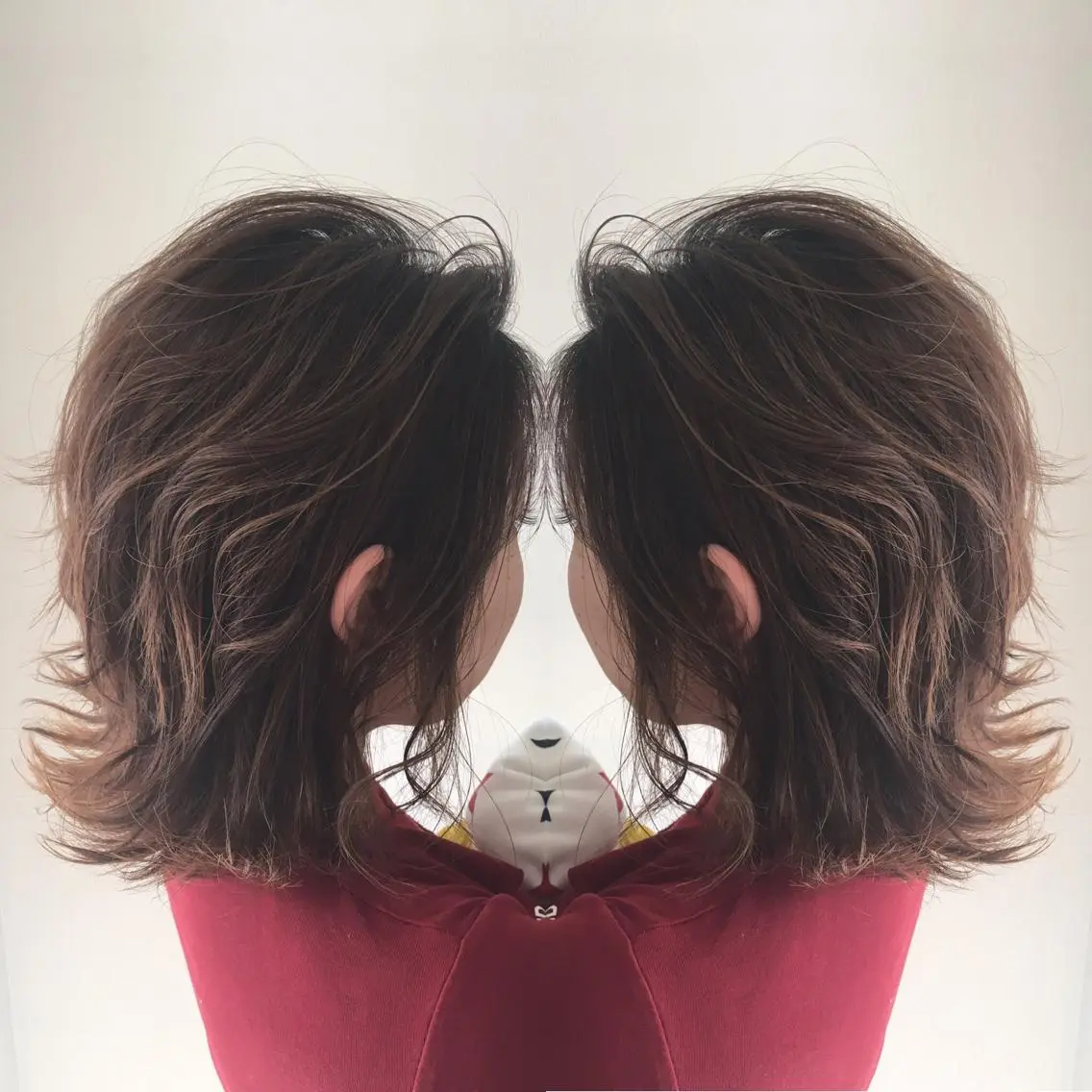 ミディアム カット トリートメント 中間 将人のヘアスタイル