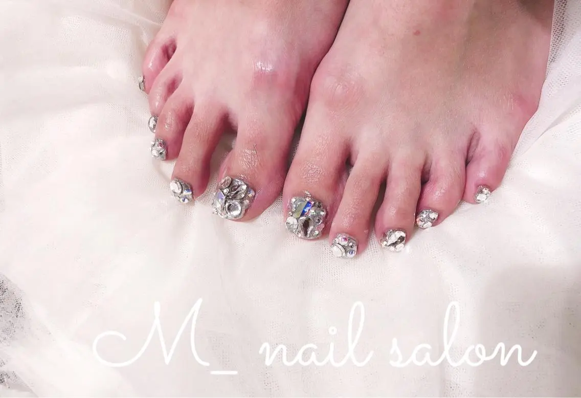 ネイル フットネイル M_ nail salonのネイルデザイン
