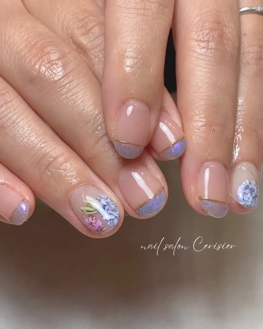 ネイル ハンドネイル フットネイル cerisier nailのネイルデザイン