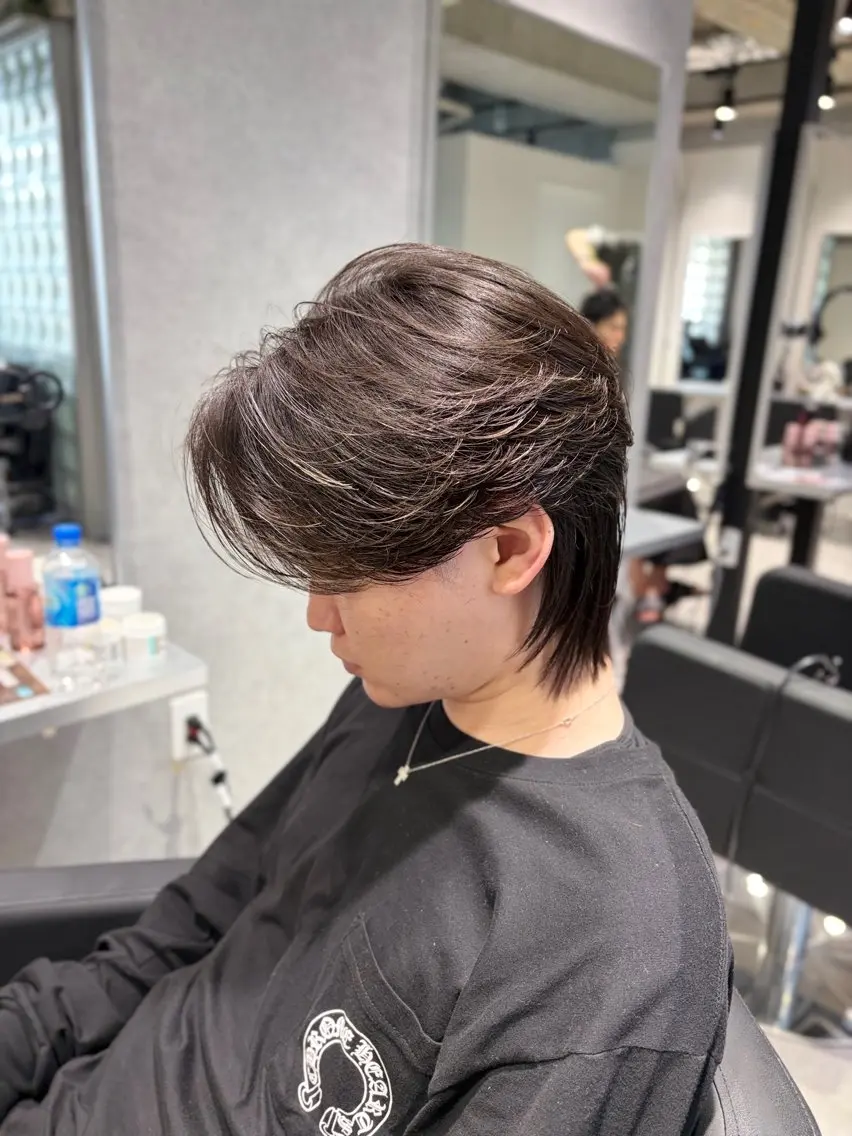 メンズ カット 縮毛矯正 曲がる縮毛矯正専門 /森隆之介のヘアスタイル