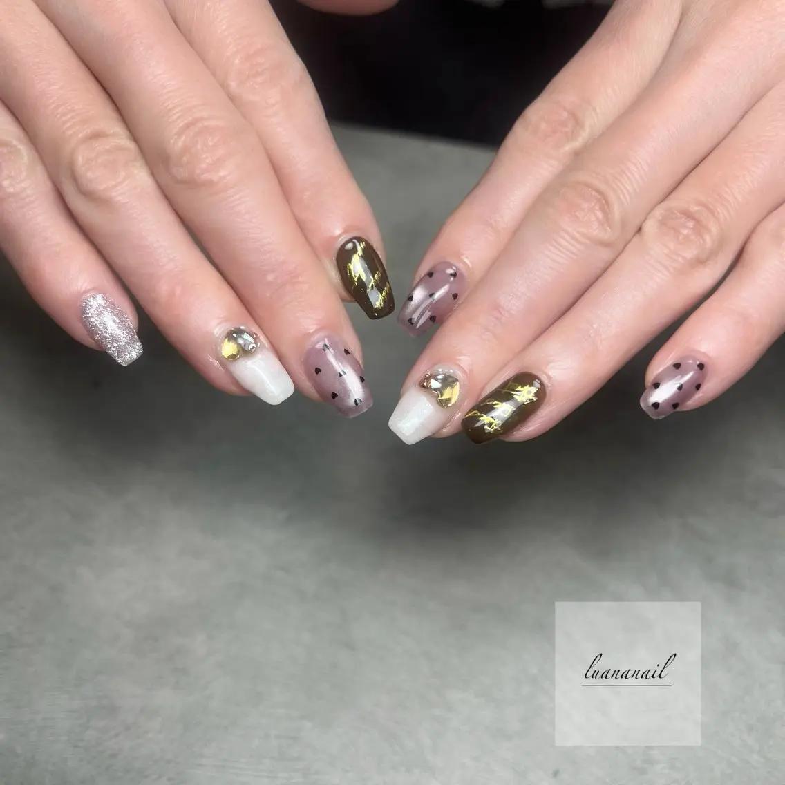 ネイル ハンドネイル luana nailのネイルデザイン