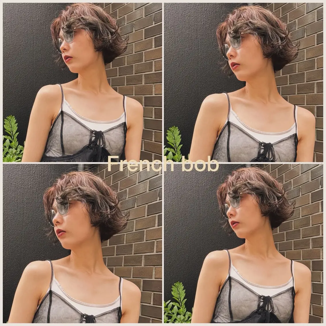 ショート カラー カット ヘアカラー トリートメント ショート/ボブ/ 心斎橋/宮脇美奈のヘアスタイル