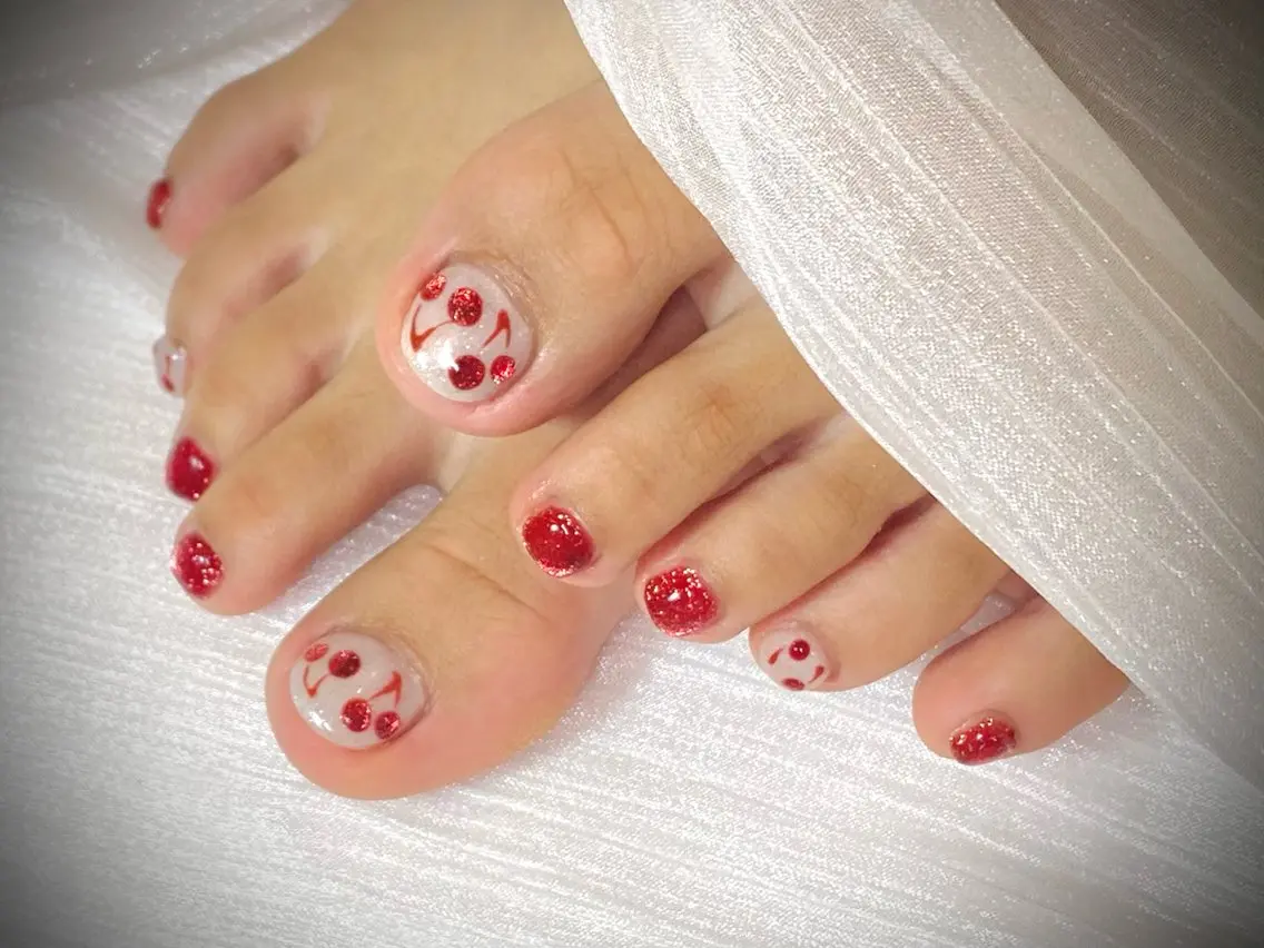 ネイル フットネイル LingK/nail 高士 翔子のネイルデザイン
